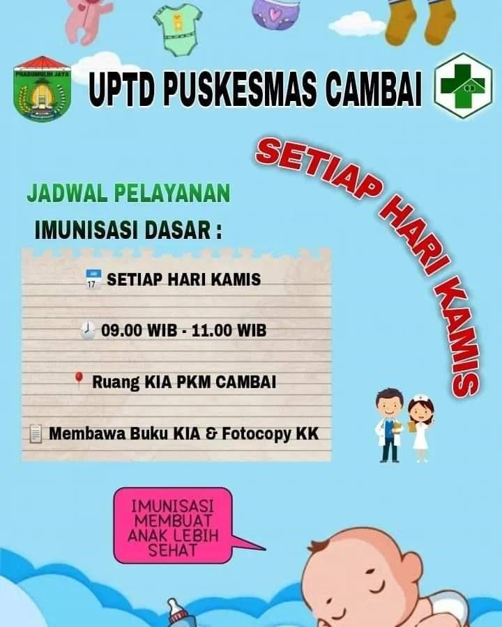 jadwal imunisasi