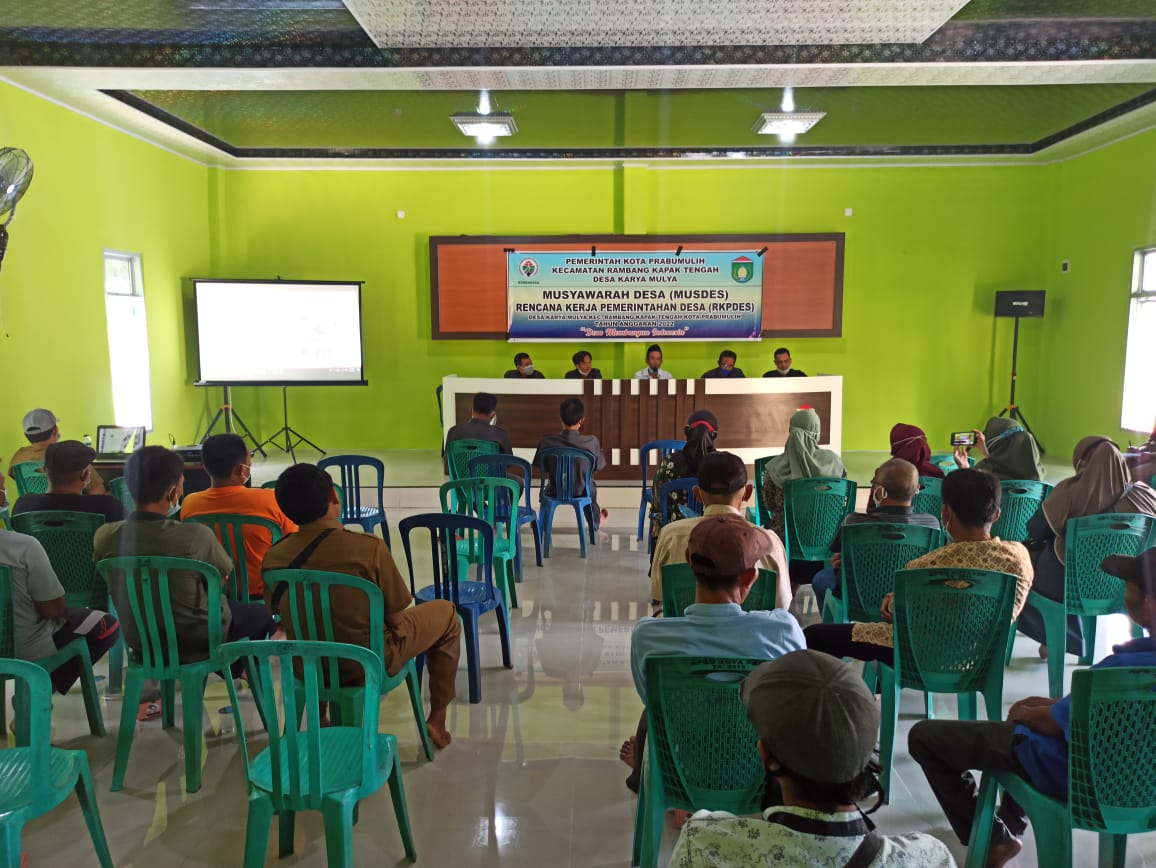 Musyawarah Desa (MUSDES) Rencana Kerja Pemerintahan Desa (RKPDES) - (Ada 0 foto)